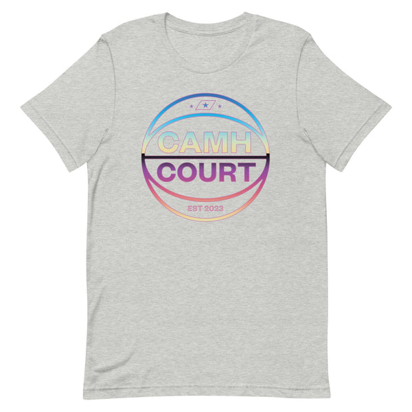 CAMH COURT Rainbow Logo Tee