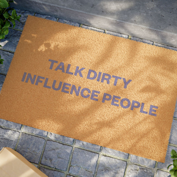Mary Ellen Carroll: How To Talk Dirty and Influence People Doormat