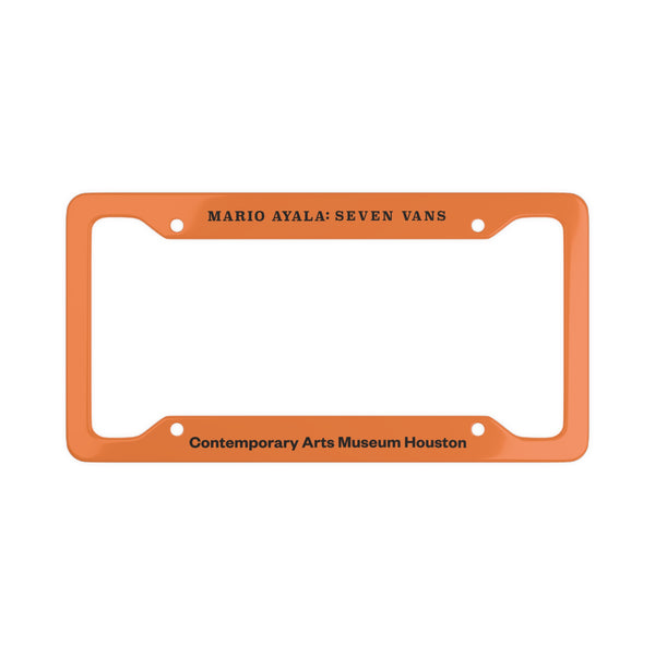 Mario Ayala: Seven Vans License Plate Frame
