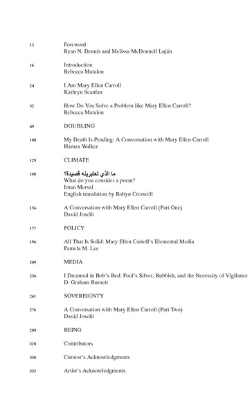 Mary Ellen Carroll: How To Talk Dirty and Influence People Catalogue