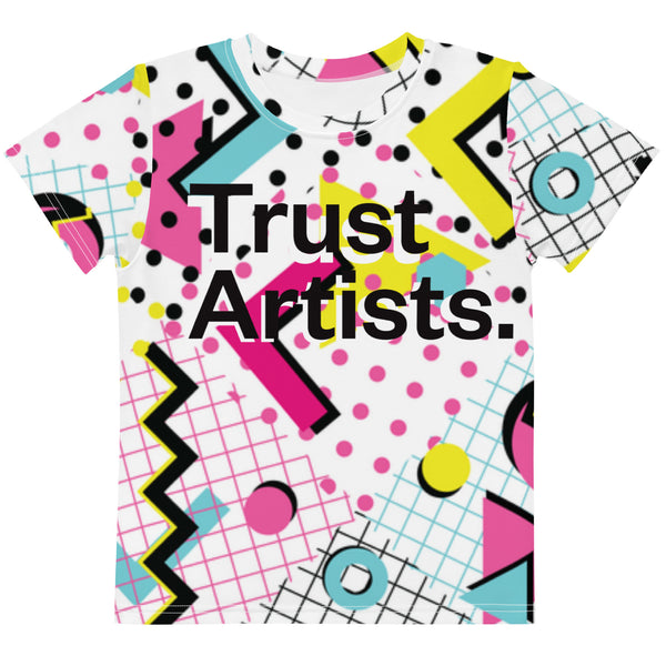 Trust Artists Kids 80's Tee