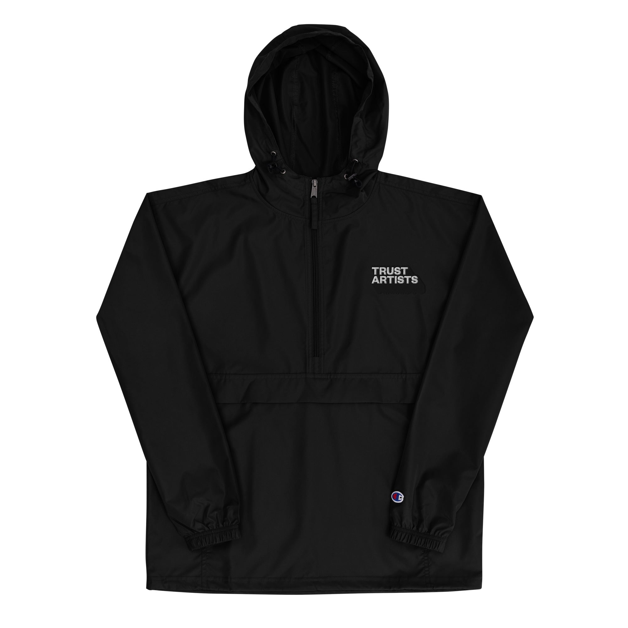 Trust Artists Shadow Embroidered Champion Packable Jacket