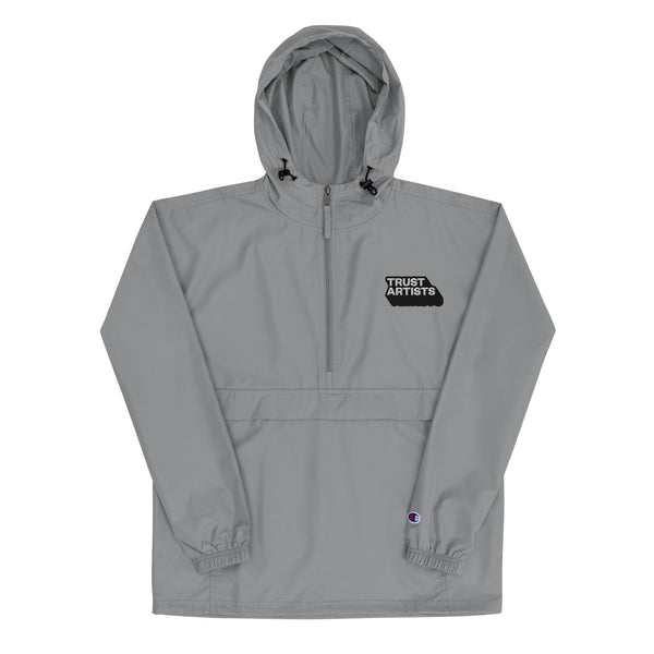 Trust Artists Shadow Embroidered Champion Packable Jacket