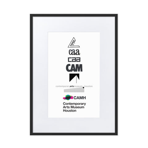 CAMH 75 Framed Poster
