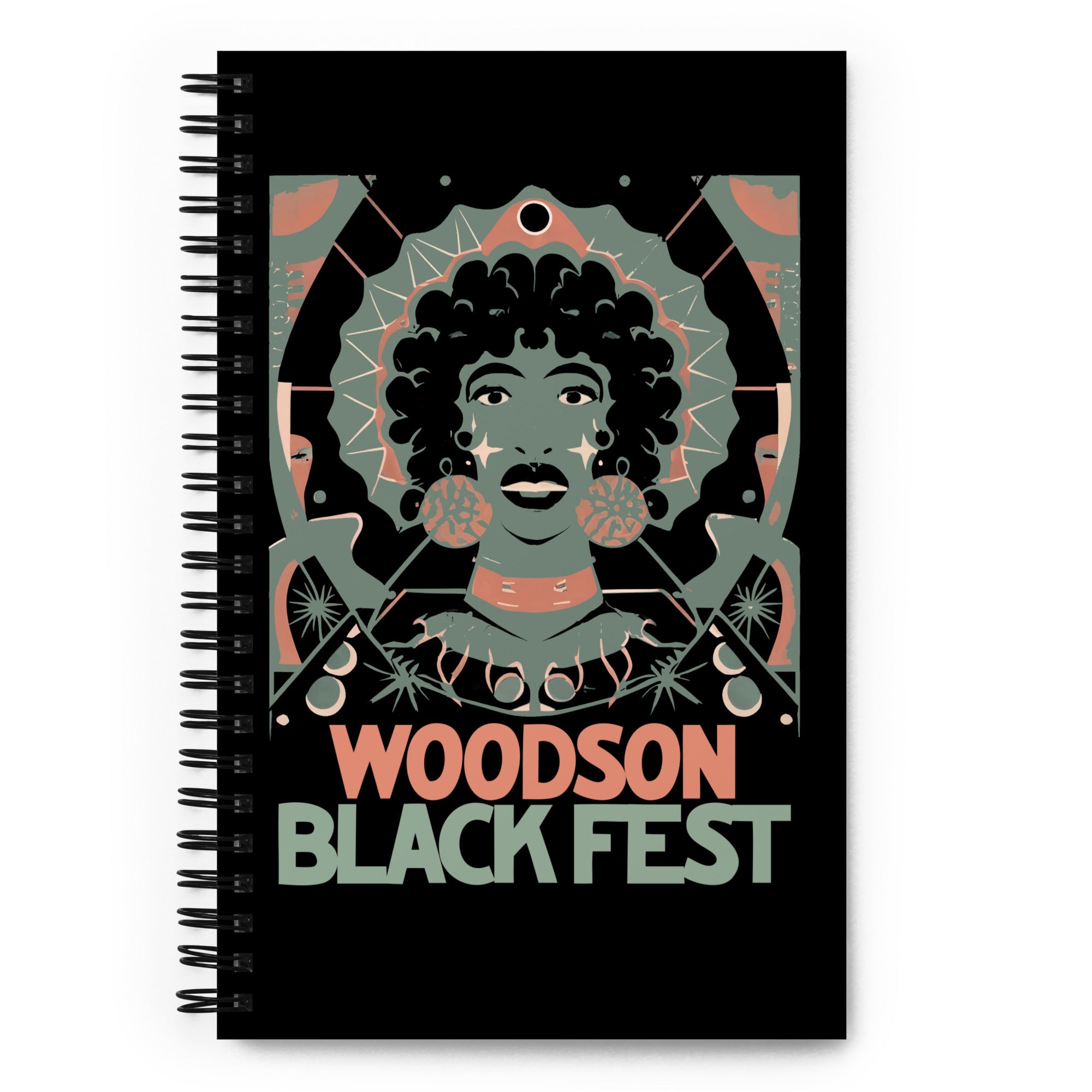 Woodson Black Fest (WBF) Spiral notebook