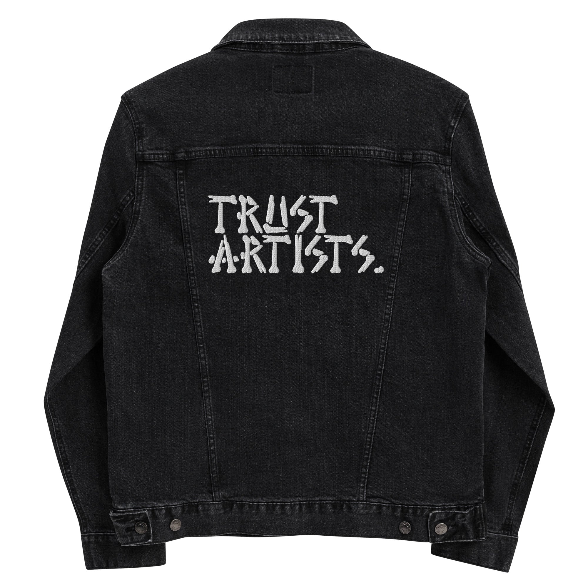 Trust Artists (Bones) Denim jacket