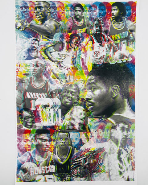 Houston Rockets x CAMH Poster Project Catalogue & All Legends Poster!
