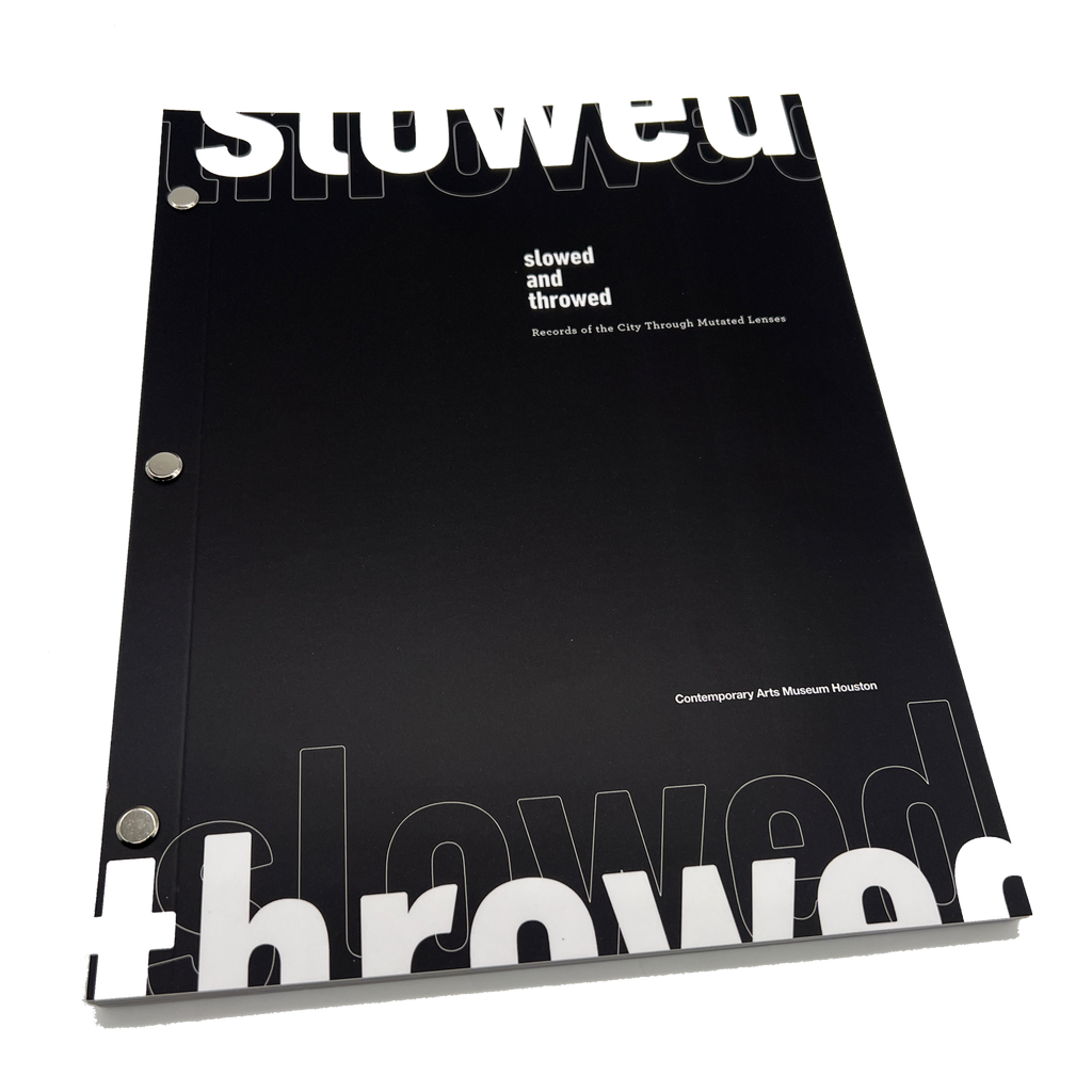 Slowed & Throwed Catalogue – Contemporary Arts Museum Houston Shop